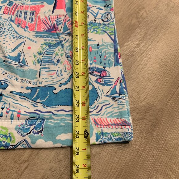 Lilly Pulitzer Nantucket Skipper Popover Women's Size Small S 1/2 Half Zip - Picture 7 of 7